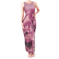 NAIDOC 2025 Strength Vision & Legacy Tank Maxi Dress Future Dreaming - Coral