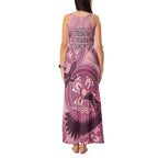 NAIDOC 2025 Strength Vision & Legacy Tank Maxi Dress Future Dreaming - Coral