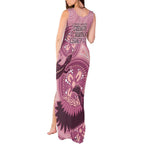 NAIDOC 2025 Strength Vision & Legacy Tank Maxi Dress Future Dreaming - Coral
