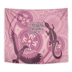 NAIDOC 2025 Strength Vision & Legacy Tapestry Future Dreaming - Coral