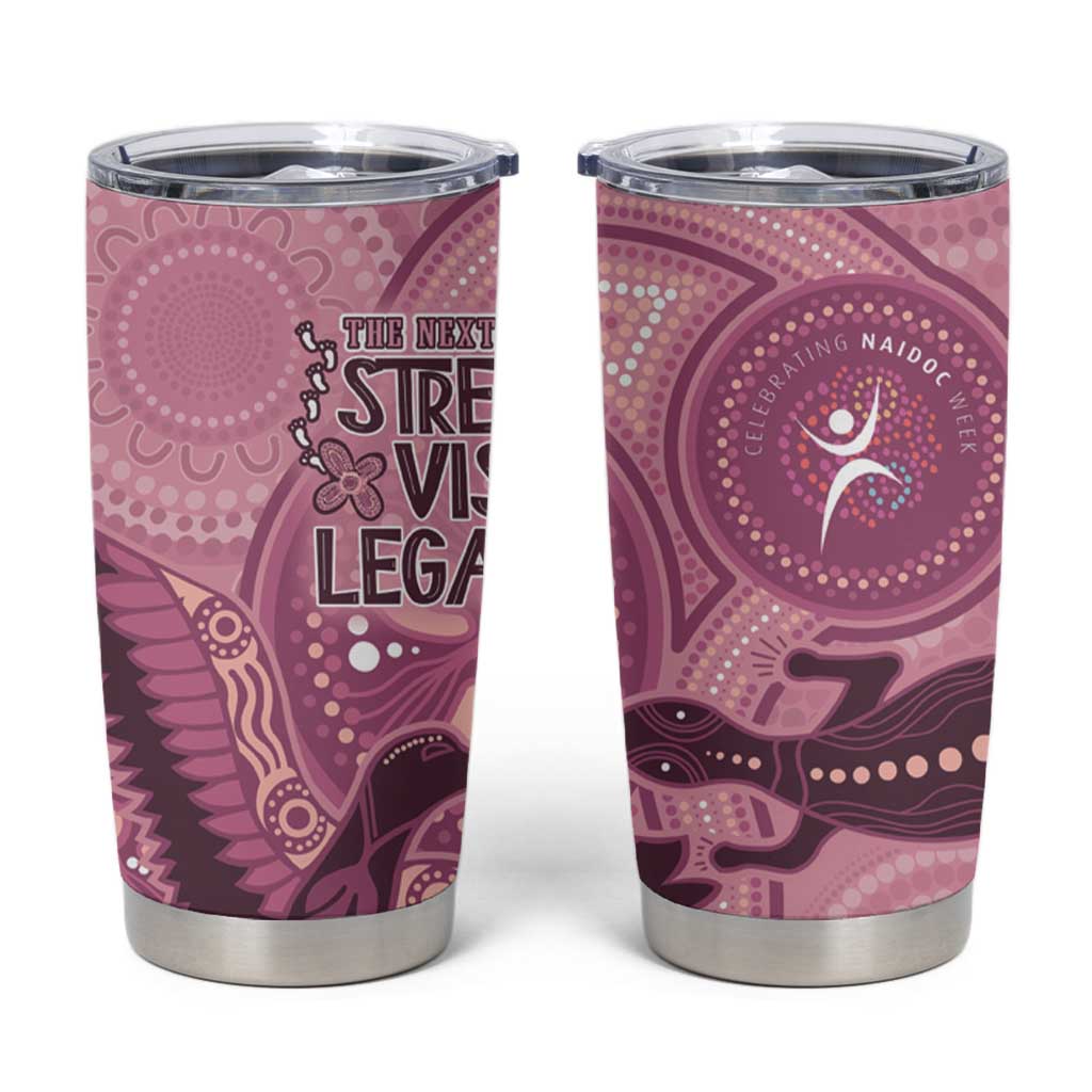 NAIDOC 2025 Strength Vision & Legacy Tumbler Cup Future Dreaming - Coral