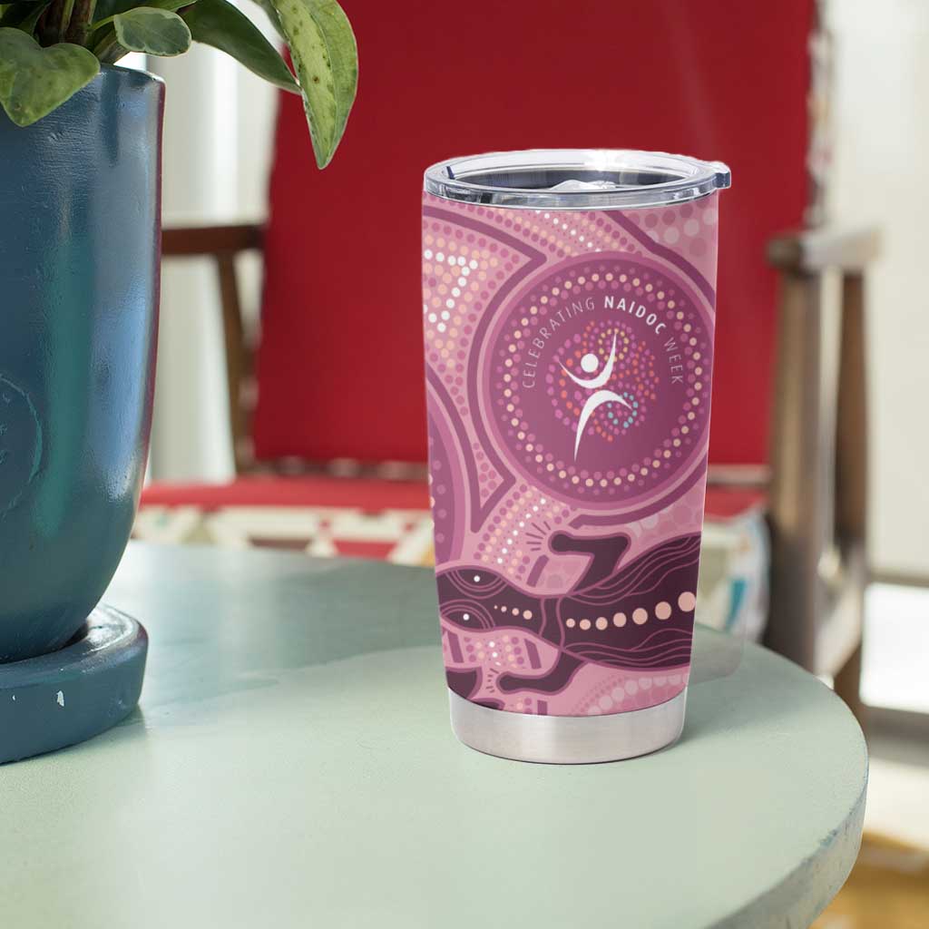 NAIDOC 2025 Strength Vision & Legacy Tumbler Cup Future Dreaming - Coral