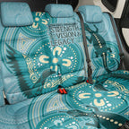 NAIDOC 2025 Strength Vision & Legacy Back Car Seat Cover Future Dreaming - Teal