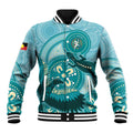 NAIDOC 2025 Strength Vision & Legacy Baseball Jacket Future Dreaming - Teal
