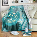 NAIDOC 2025 Strength Vision & Legacy Blanket Future Dreaming - Teal