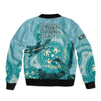 NAIDOC 2025 Strength Vision & Legacy Bomber Jacket Future Dreaming - Teal