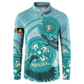 NAIDOC 2025 Strength Vision & Legacy Button Sweatshirt Future Dreaming - Teal