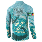 NAIDOC 2025 Strength Vision & Legacy Button Sweatshirt Future Dreaming - Teal