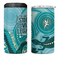 NAIDOC 2025 Strength Vision & Legacy 4 in 1 Can Cooler Tumbler Future Dreaming - Teal