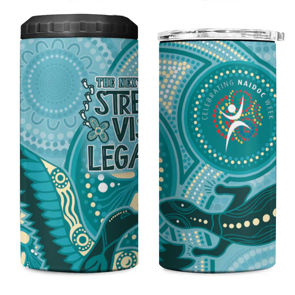 NAIDOC 2025 Strength Vision & Legacy 4 in 1 Can Cooler Tumbler Future Dreaming - Teal