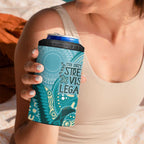 NAIDOC 2025 Strength Vision & Legacy 4 in 1 Can Cooler Tumbler Future Dreaming - Teal