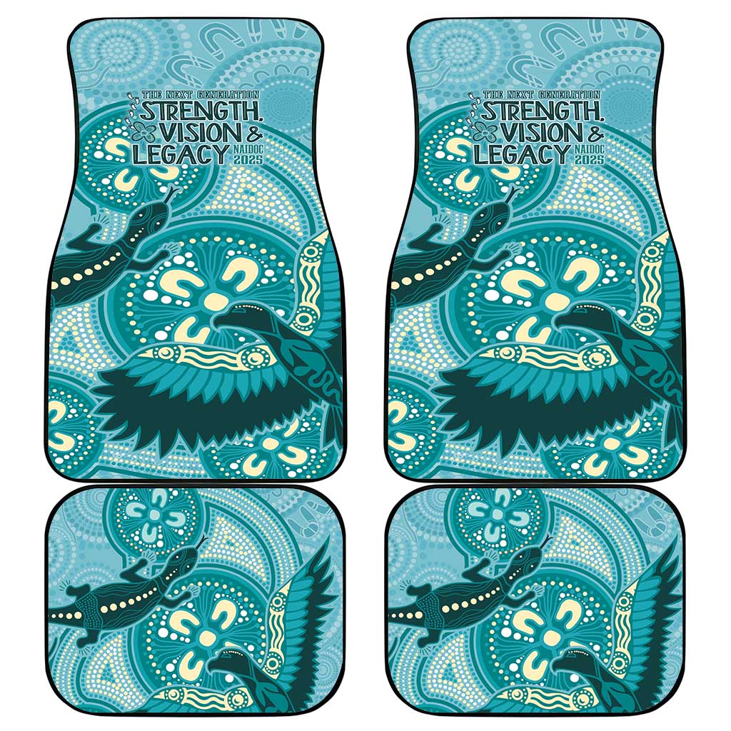 NAIDOC 2025 Strength Vision & Legacy Car Mats Future Dreaming - Teal