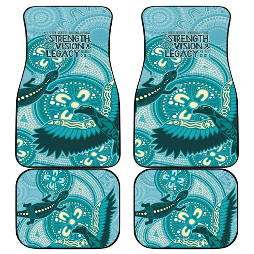 NAIDOC 2025 Strength Vision & Legacy Car Mats Future Dreaming - Teal