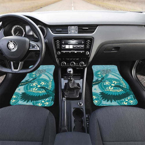 NAIDOC 2025 Strength Vision & Legacy Car Mats Future Dreaming - Teal