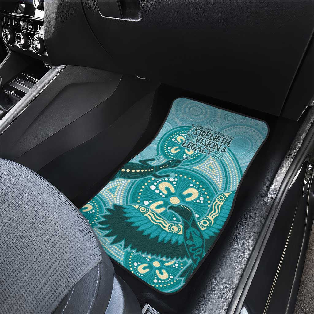 NAIDOC 2025 Strength Vision & Legacy Car Mats Future Dreaming - Teal