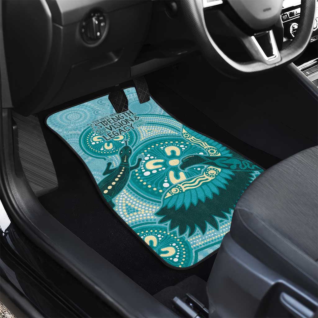 NAIDOC 2025 Strength Vision & Legacy Car Mats Future Dreaming - Teal