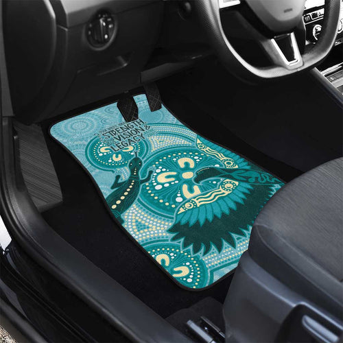 NAIDOC 2025 Strength Vision & Legacy Car Mats Future Dreaming - Teal