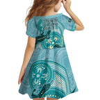 NAIDOC 2025 Strength Vision & Legacy Family Matching Mermaid Dress and Hawaiian Shirt Future Dreaming - Teal