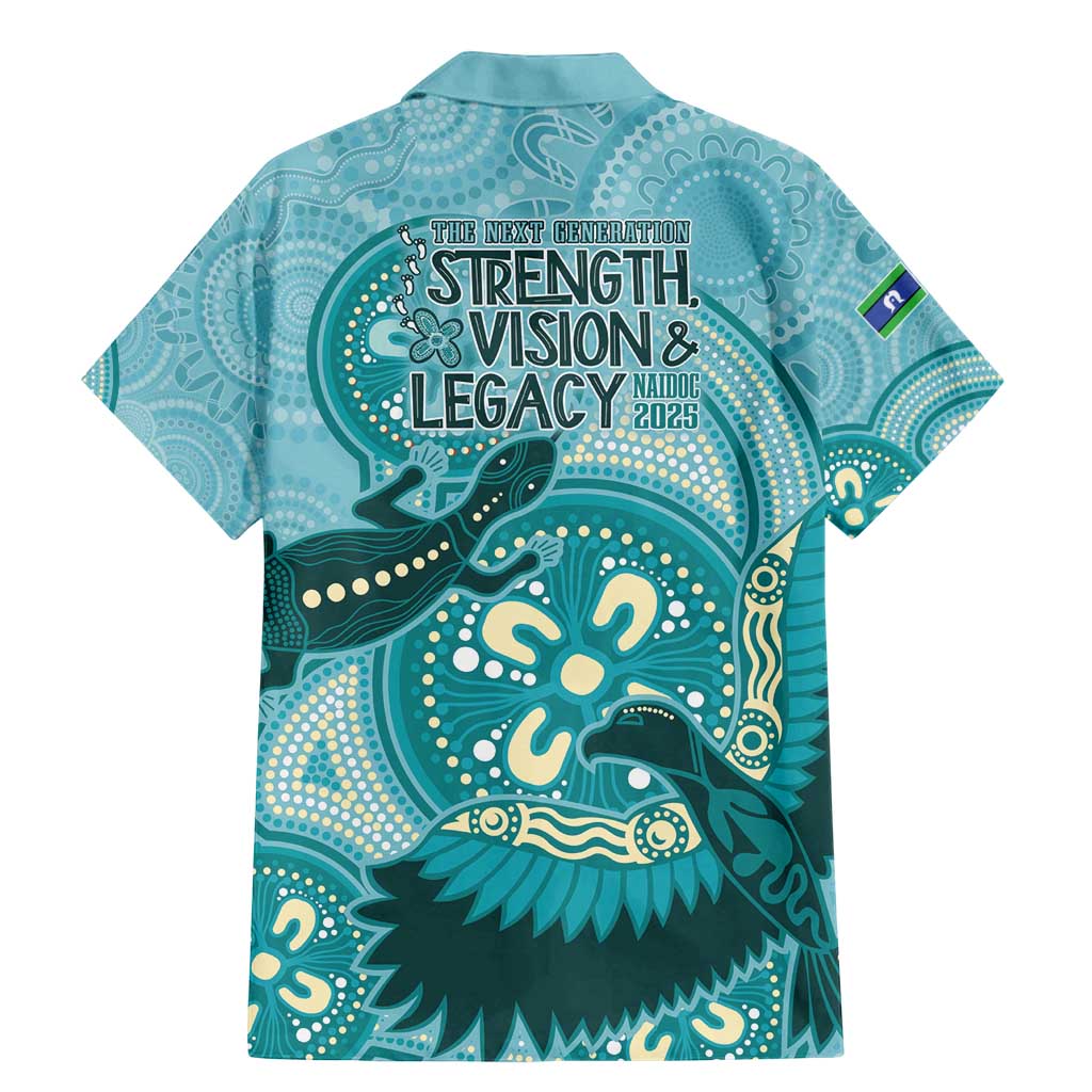 NAIDOC 2025 Strength Vision & Legacy Family Matching Mermaid Dress and Hawaiian Shirt Future Dreaming - Teal
