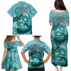 NAIDOC 2025 Strength Vision & Legacy Family Matching Puletasi and Hawaiian Shirt Future Dreaming - Teal