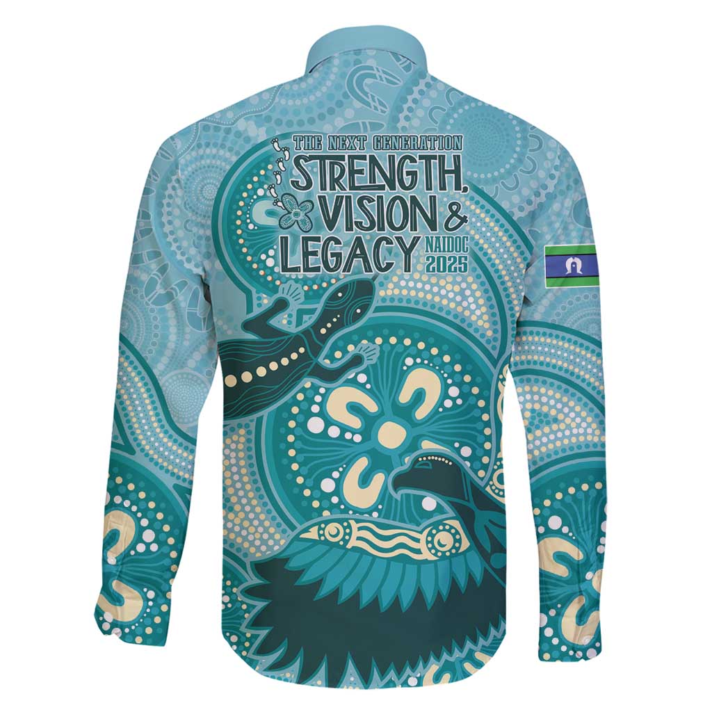 NAIDOC 2025 Strength Vision & Legacy Family Matching Puletasi and Hawaiian Shirt Future Dreaming - Teal