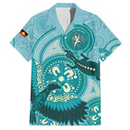 NAIDOC 2025 Strength Vision & Legacy Family Matching Tank Maxi Dress and Hawaiian Shirt Future Dreaming - Teal