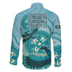 NAIDOC 2025 Strength Vision & Legacy Family Matching Tank Maxi Dress and Hawaiian Shirt Future Dreaming - Teal