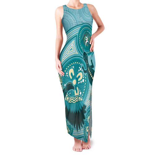 NAIDOC 2025 Strength Vision & Legacy Family Matching Tank Maxi Dress and Hawaiian Shirt Future Dreaming - Teal
