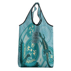 NAIDOC 2025 Strength Vision & Legacy Grocery Bag Future Dreaming - Teal