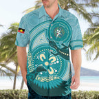NAIDOC 2025 Strength Vision & Legacy Hawaiian Shirt Future Dreaming - Teal