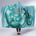 NAIDOC 2025 Strength Vision & Legacy Hooded Blanket Future Dreaming - Teal