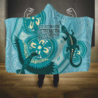 NAIDOC 2025 Strength Vision & Legacy Hooded Blanket Future Dreaming - Teal