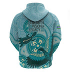 NAIDOC 2025 Strength Vision & Legacy Hoodie Future Dreaming - Teal