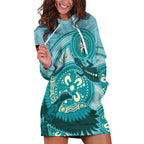 NAIDOC 2025 Strength Vision & Legacy Hoodie Dress Future Dreaming - Teal
