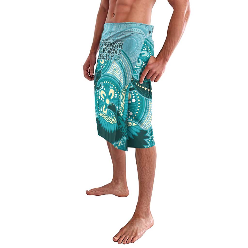 NAIDOC 2025 Strength Vision & Legacy Lavalava Future Dreaming - Teal