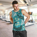 NAIDOC 2025 Strength Vision & Legacy Men Tank Top Future Dreaming - Teal