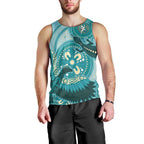NAIDOC 2025 Strength Vision & Legacy Men Tank Top Future Dreaming - Teal
