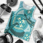 NAIDOC 2025 Strength Vision & Legacy Men Tank Top Future Dreaming - Teal