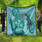 NAIDOC 2025 Strength Vision & Legacy Quilt Future Dreaming - Teal