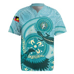 NAIDOC 2025 Strength Vision & Legacy Rugby Jersey Future Dreaming - Teal