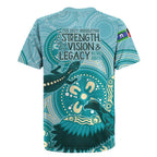 NAIDOC 2025 Strength Vision & Legacy Rugby Jersey Future Dreaming - Teal