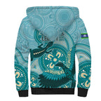 NAIDOC 2025 Strength Vision & Legacy Sherpa Hoodie Future Dreaming - Teal