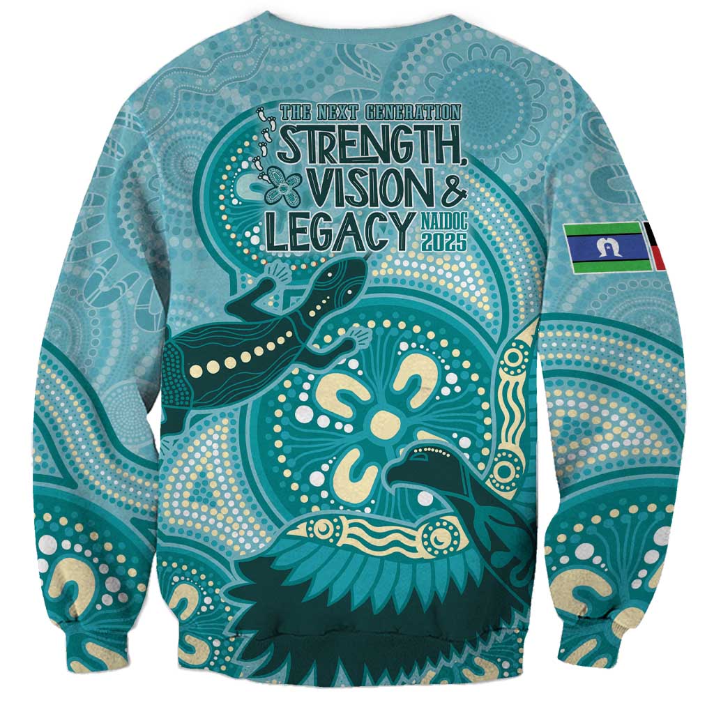 NAIDOC 2025 Strength Vision & Legacy Sweatshirt Future Dreaming - Teal