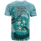 NAIDOC 2025 Strength Vision & Legacy T Shirt Future Dreaming - Teal