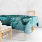 NAIDOC 2025 Strength Vision & Legacy Tablecloth Future Dreaming - Teal
