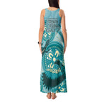 NAIDOC 2025 Strength Vision & Legacy Tank Maxi Dress Future Dreaming - Teal