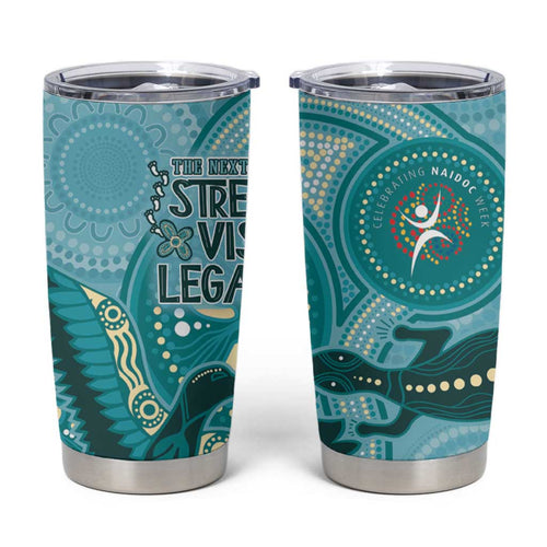NAIDOC 2025 Strength Vision & Legacy Tumbler Cup Future Dreaming - Teal