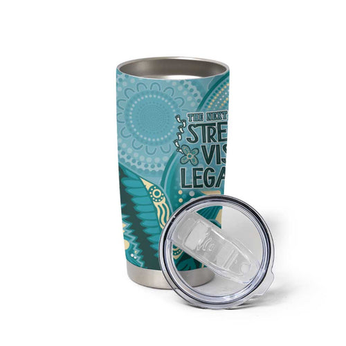 NAIDOC 2025 Strength Vision & Legacy Tumbler Cup Future Dreaming - Teal