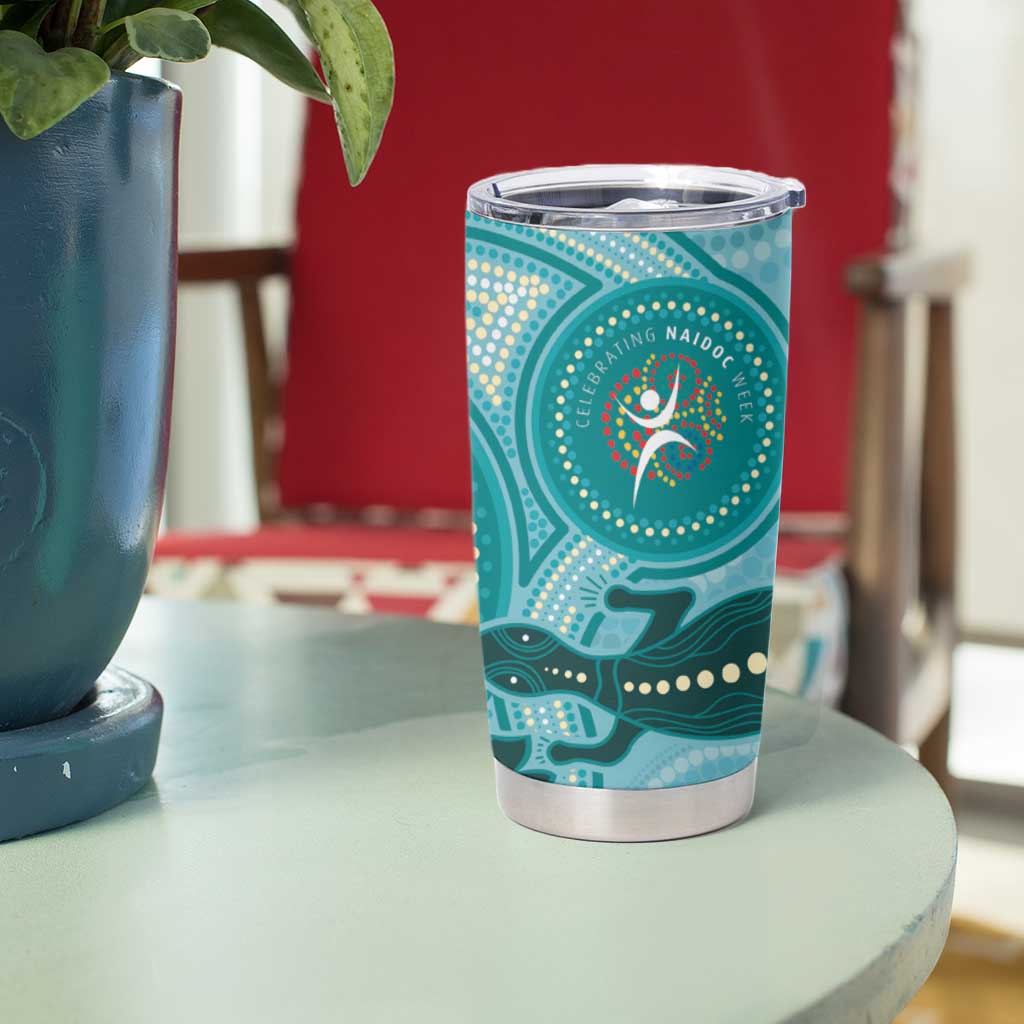 NAIDOC 2025 Strength Vision & Legacy Tumbler Cup Future Dreaming - Teal