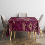 Personalized Australia QLD Maroons Tablecloth Indigenous Aboriginal Mix Polynesian Motifs